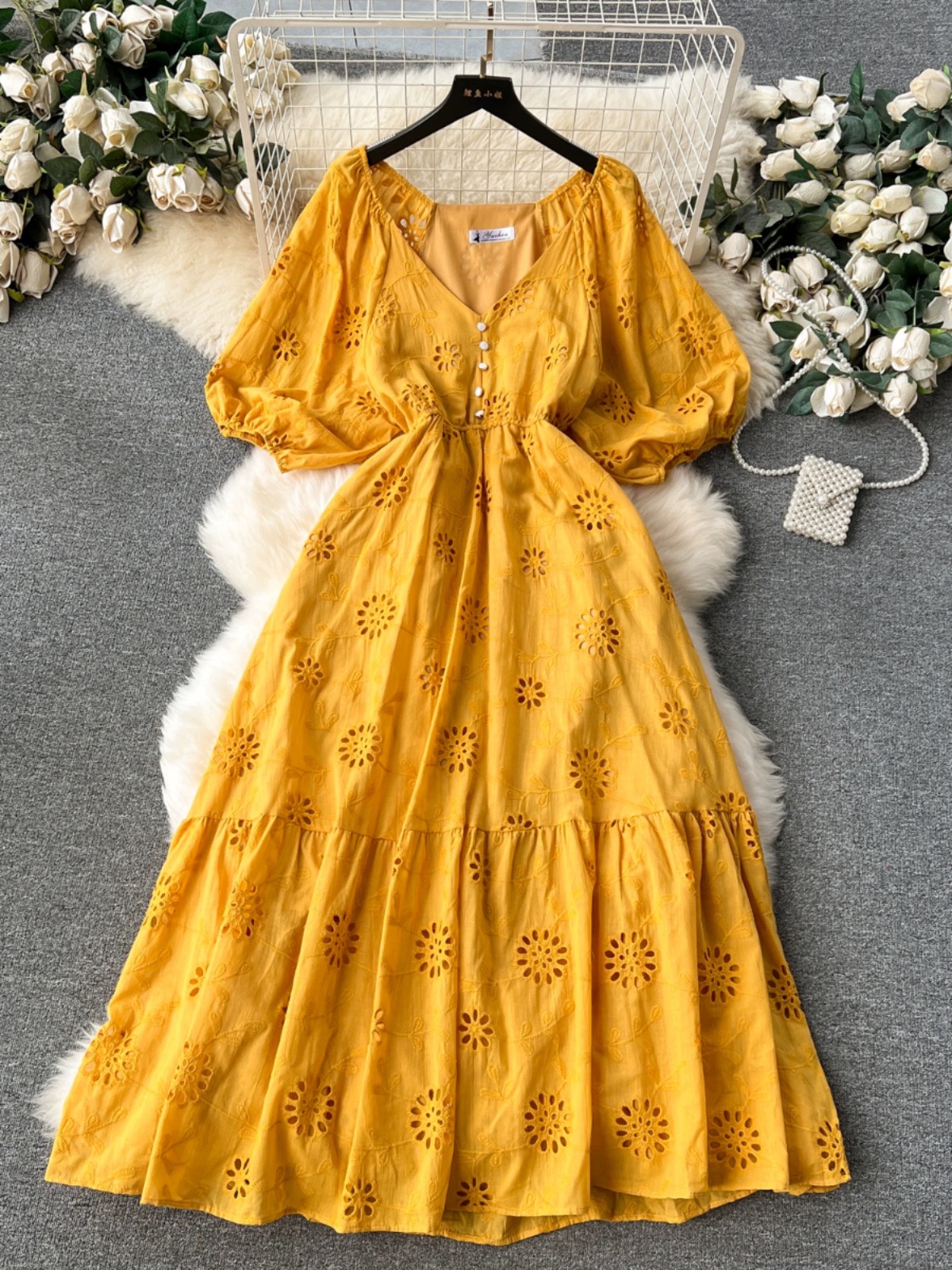 Roses only lace dress CD1014 image